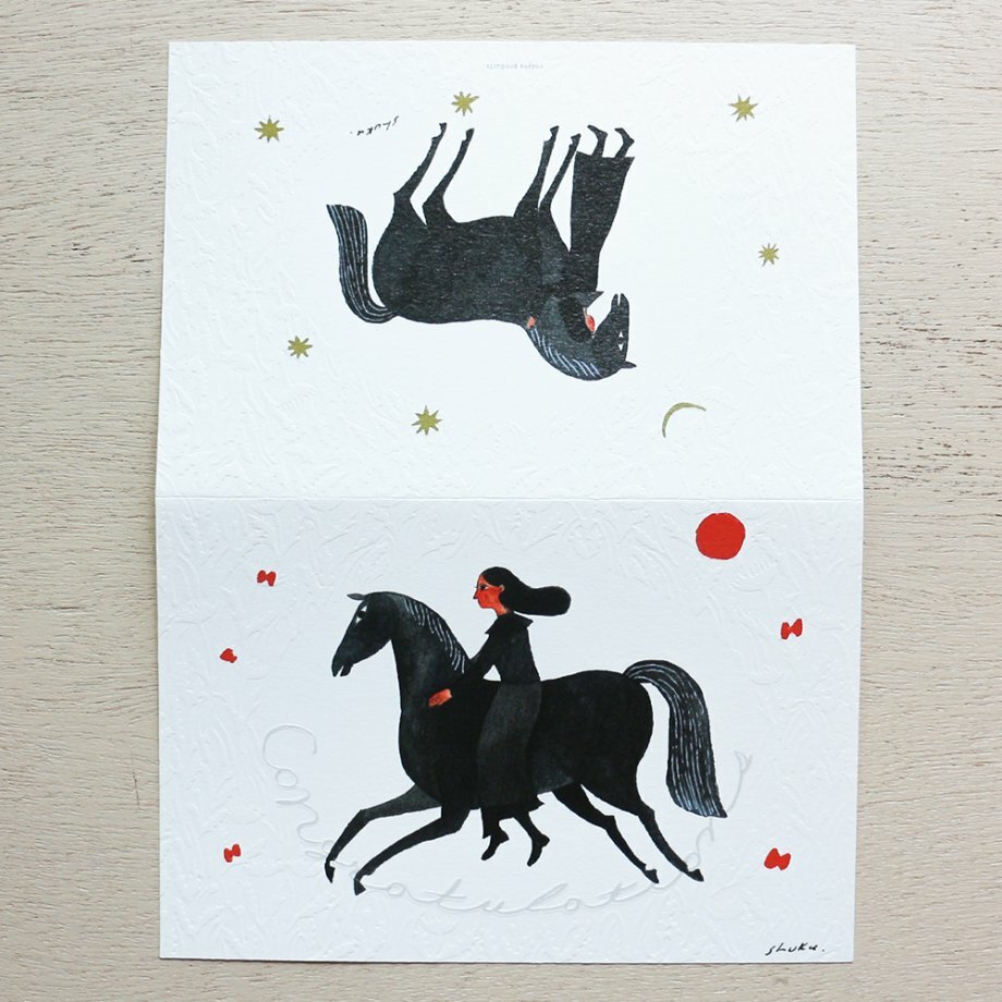 西淑:flower garden 萬用卡片 賀卡｜日本表現社