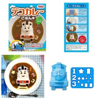 日本Thomas&Friend造型咖哩飯團模