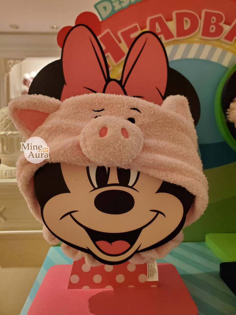 火腿豬 Ham 絨毛 立體耳朵造型 髮帶 洗臉髮帶 玩具總動員 Toy Story -香港迪士尼樂園