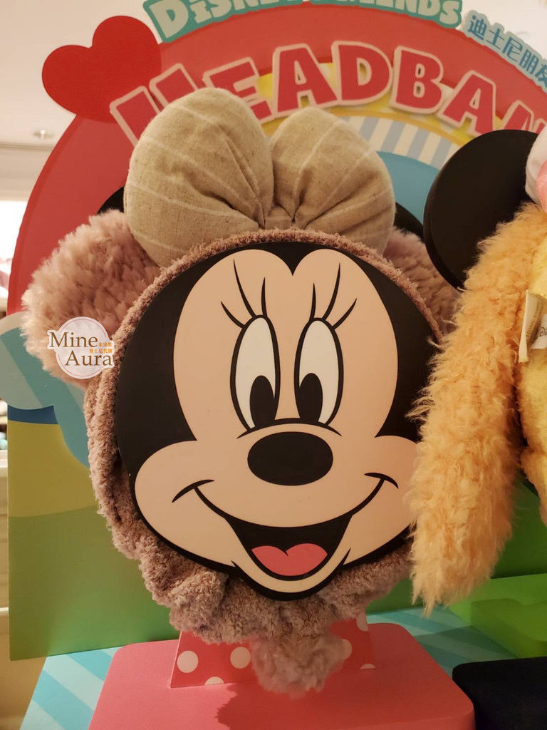 雪莉玫 ShellieMay 絨毛 立體耳朵造型 髮帶 洗臉髮帶 -香港迪士尼樂園