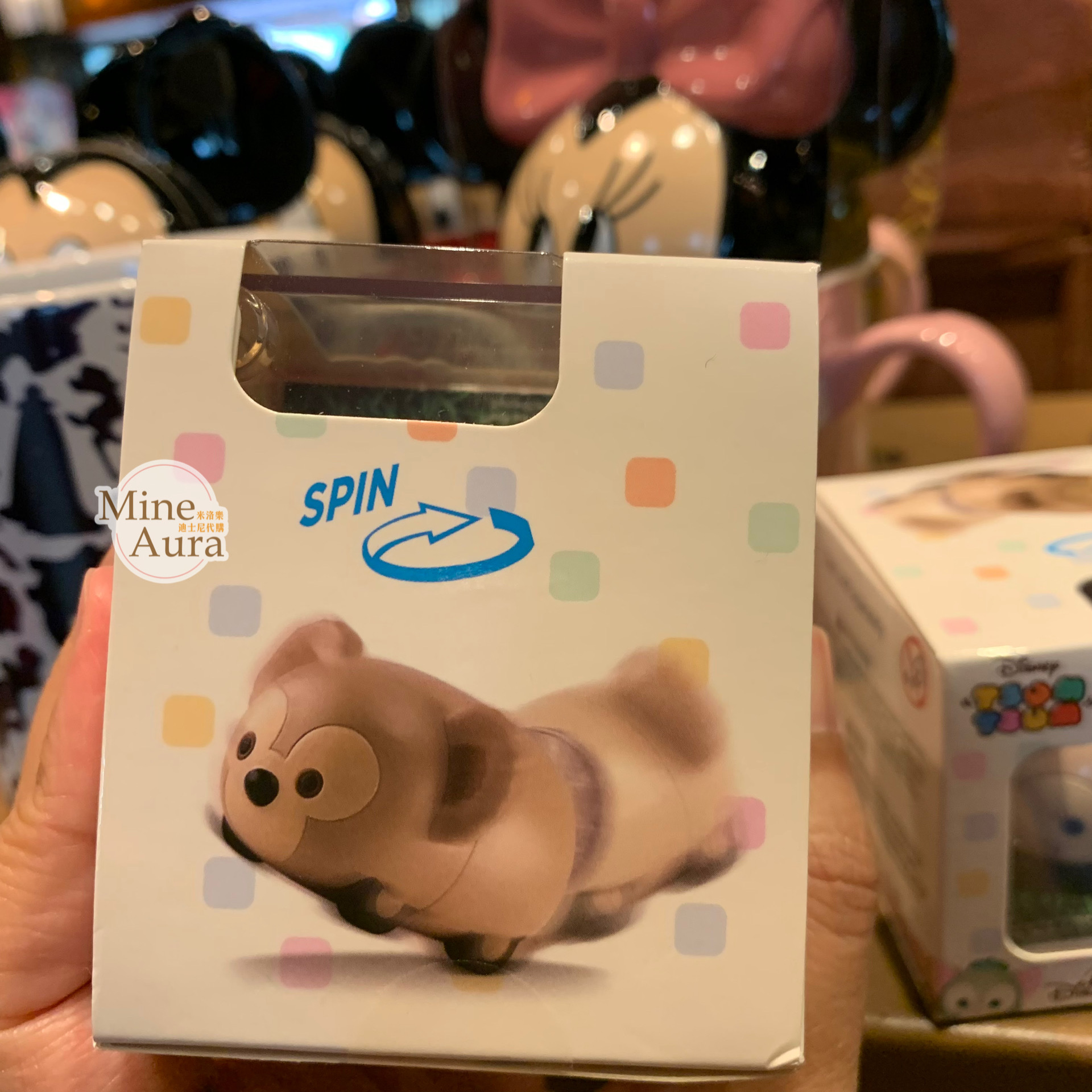 TSUM TSUM 達菲 Duffy 造型 迴力車 玩具 -香港迪士尼樂園