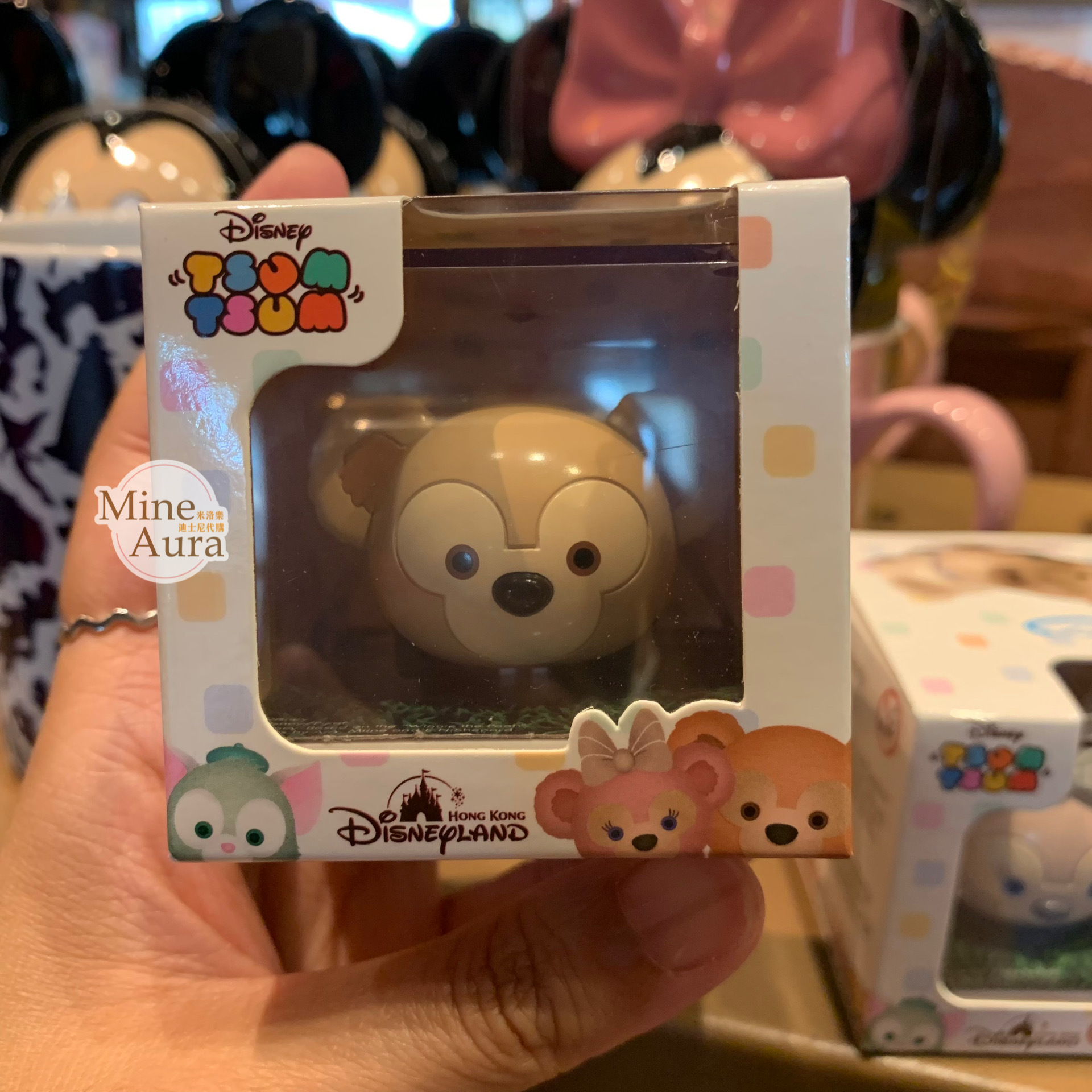 TSUM TSUM 達菲 Duffy 造型 迴力車 玩具 -香港迪士尼樂園