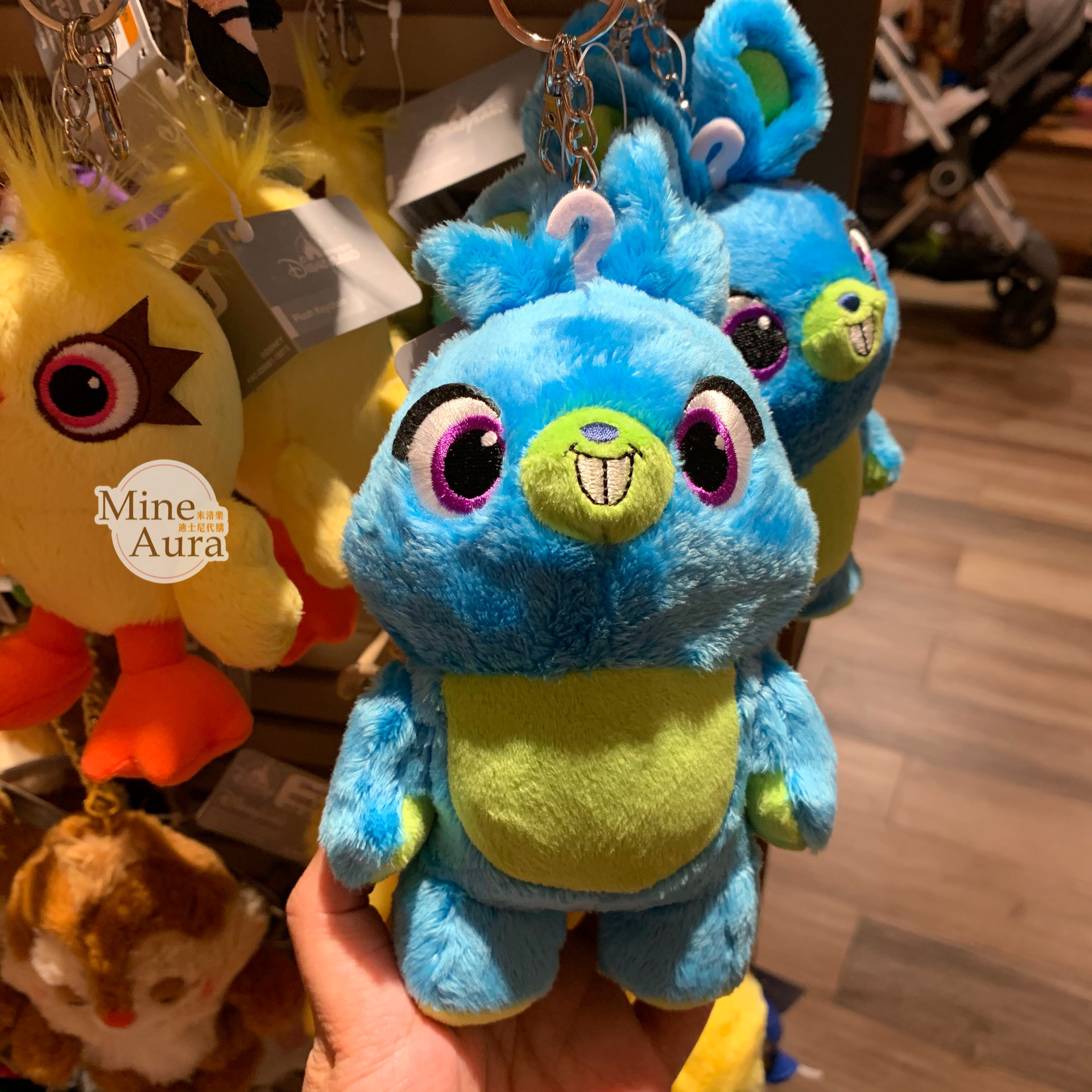 兔崽子 Bunny 絨毛 鑰匙圈 吊飾 玩具總動員 Toy Story -香港迪士尼樂園