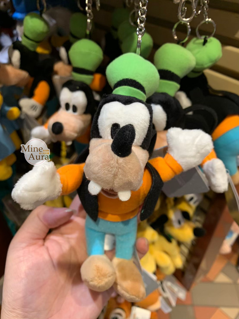 高飛狗 Goofy 絨毛 鑰匙圈 吊飾 -香港迪士尼樂園