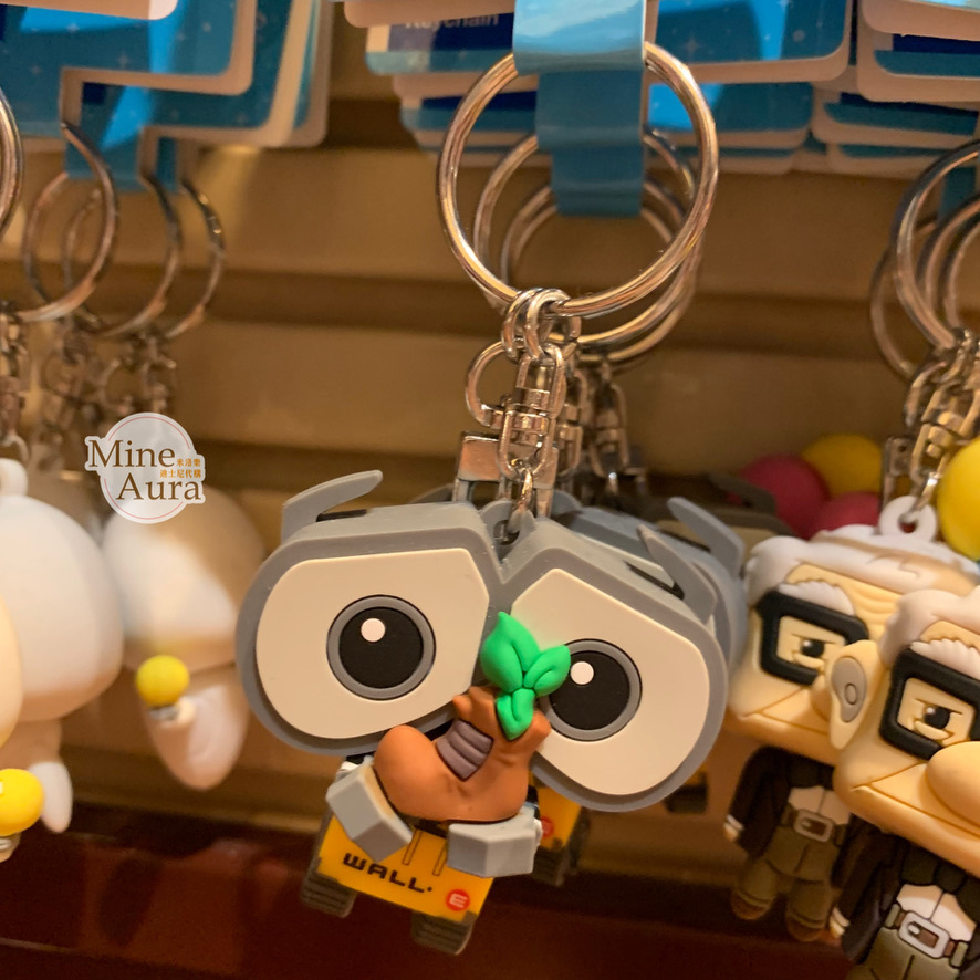 Q版 瓦力 WALL-E 立體 鑰匙圈 吊飾 -香港迪士尼樂園