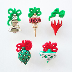 聖誕裝飾小美釦