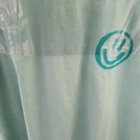 [S] ISTKUNST LOGO & SMILEY SHORT SLEEVE T-SHIRT, MINT, IK2CMMT500AMT (SMW62)