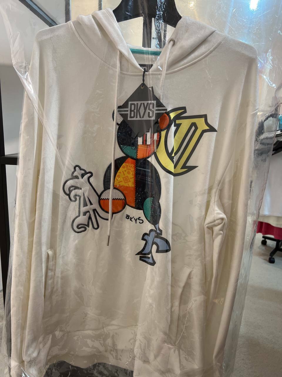 [S] LUCKY CHARM HOODIE JACKET,OFF WHITE, H451-OFF WHITE [FINAL SALE] (SLCM10)