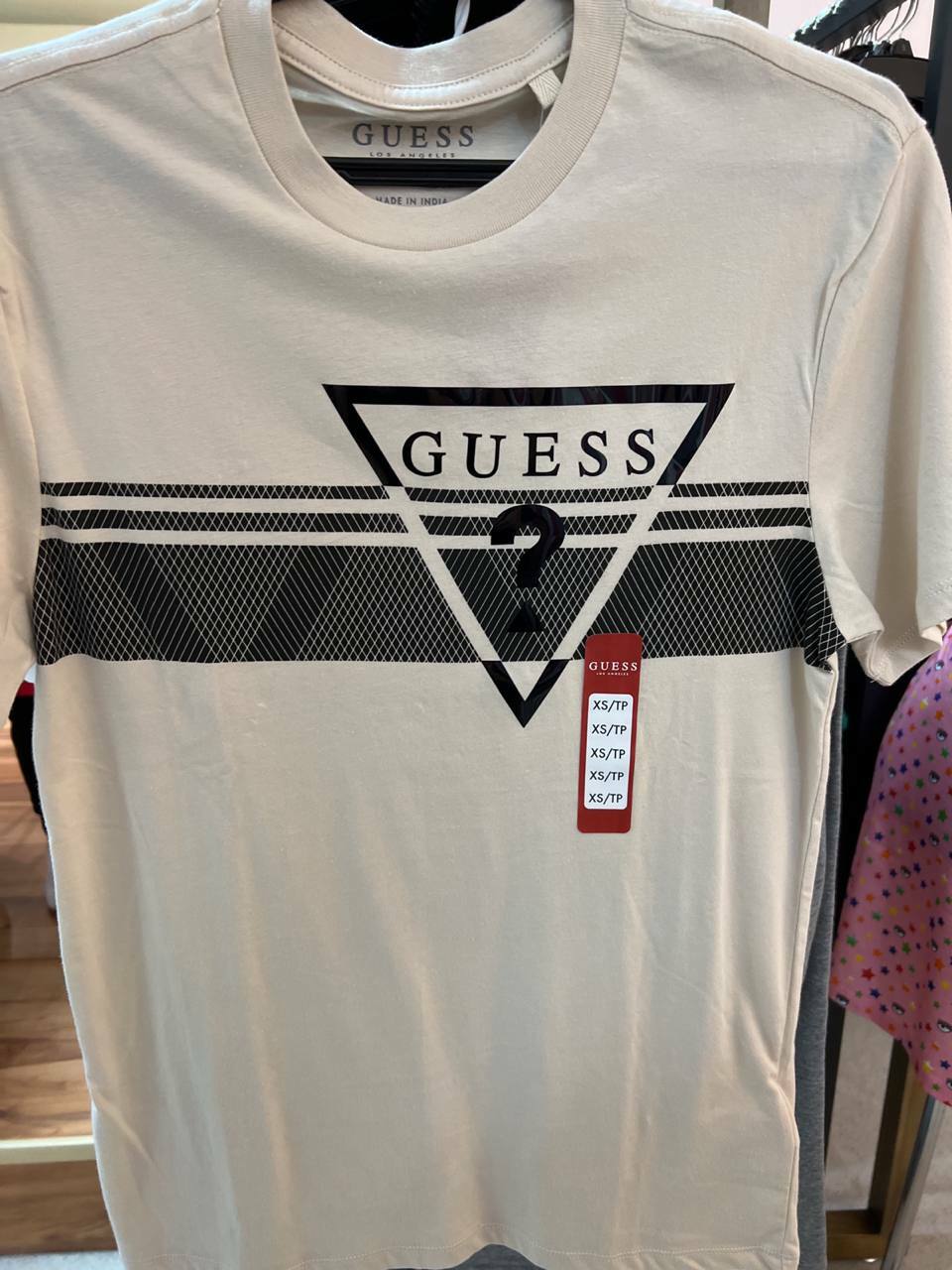 [S] GUESS CHINO PEKAH LOGO CREW TEE, 195124252920 [FINAL SALE] (SGU196)