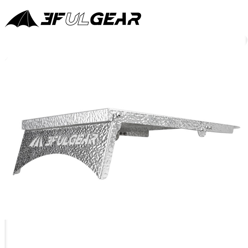 3F UL GEAR 一人食用氣罐鋁桌 耐用/便攜/登山 54CBZ3FRP