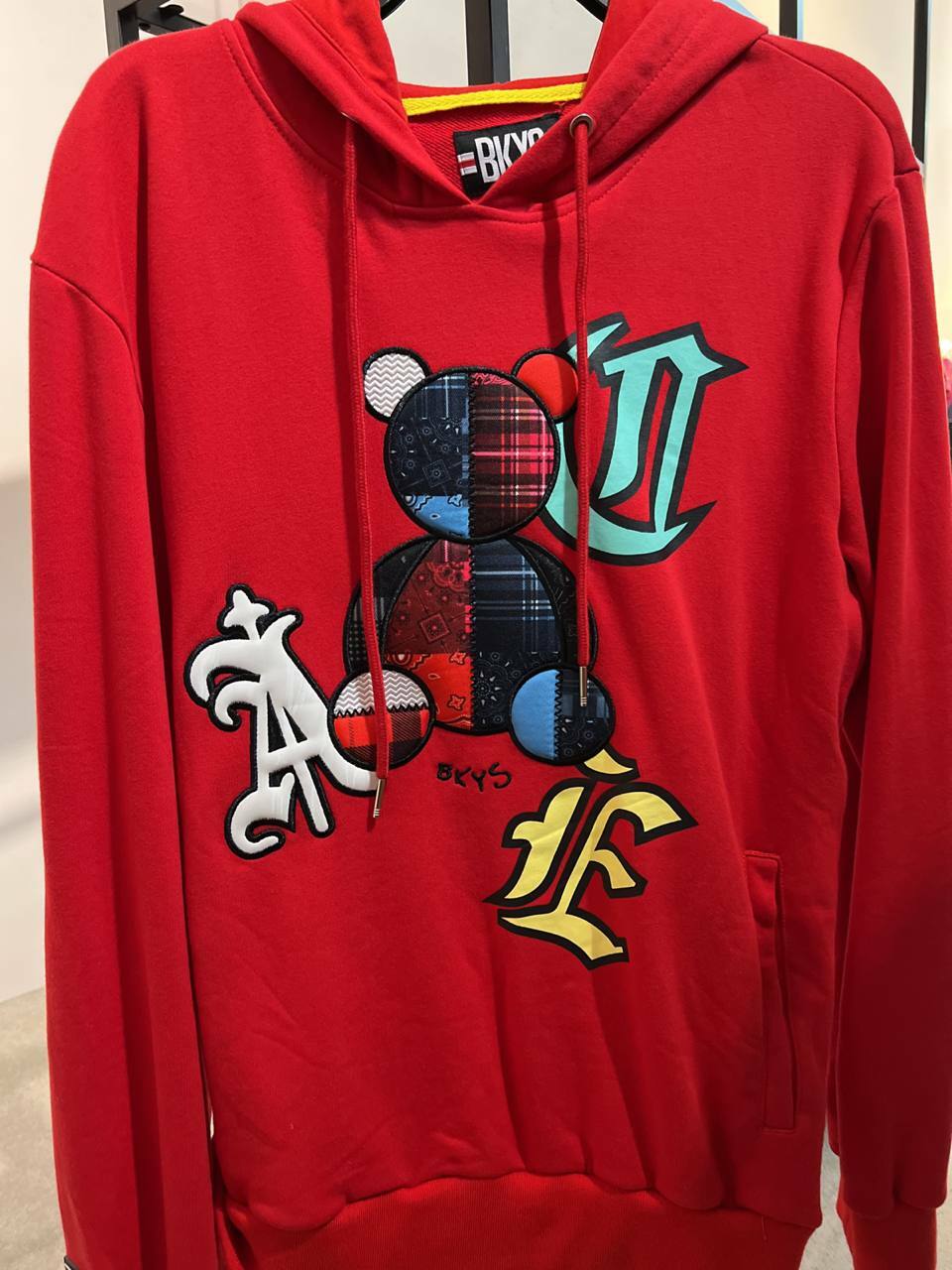 [S] LUCKY CHARM HOODIE JACKET,RED, H451-RED [FINAL SALE] (SLCM14)