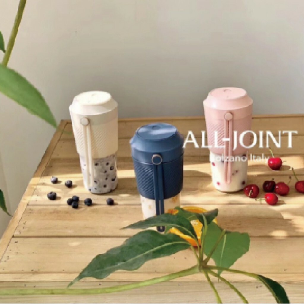 【Hook's嚴選】超方便！繽紛迷你電動果汁機 隨身杯+果汁機 馬卡龍色系 USB充電設計(顏色隨機)