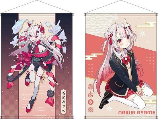 「官方現貨」Hololive x Capcom百鬼あやめ 周邊 #3 B2掛布    Ayame 😈