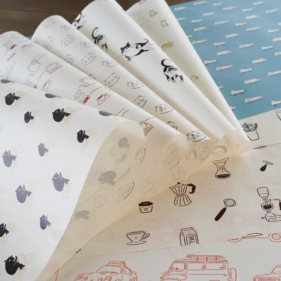 日本手紙社 × WHOSMiNG - 包裝紙 10 圖案套裝