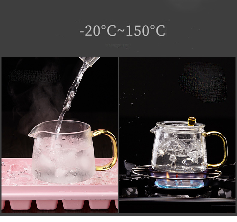 High Borosilicate Glass Tea Set With Warmer – Umi Tea Sets