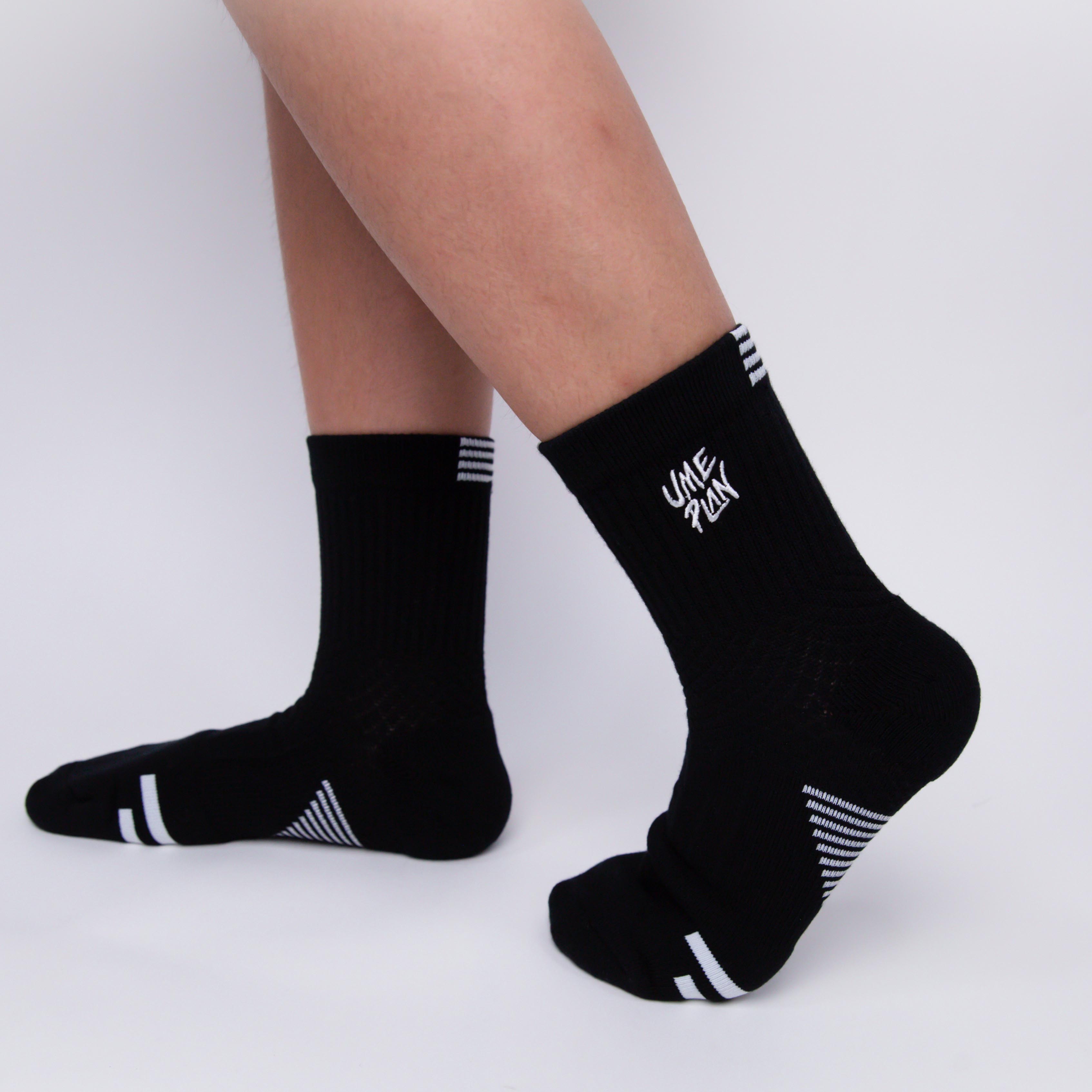 訓練中長襪 - 黑 L 號