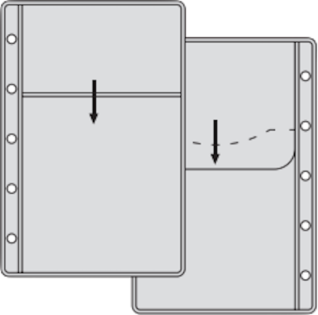 MICRO5／名片收納夾－正反兩面可收納