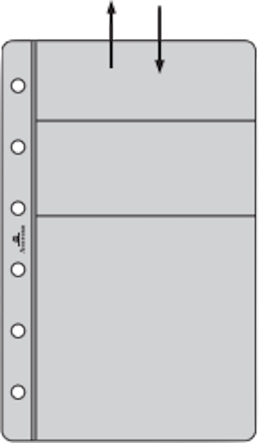 MINI6／名片收納夾（可收納3枚）