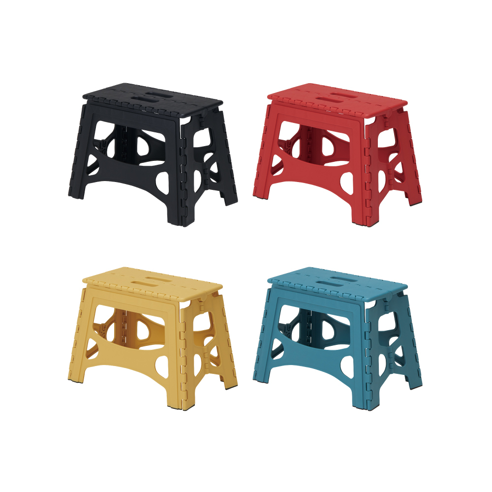 【日本天馬】腳踏摺疊椅/高32cm/4色