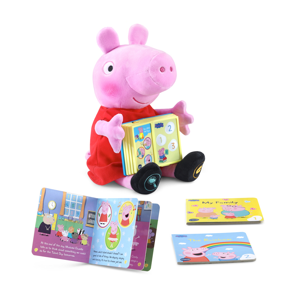 Vtech 粉紅豬小妹-2合1互動故事偶