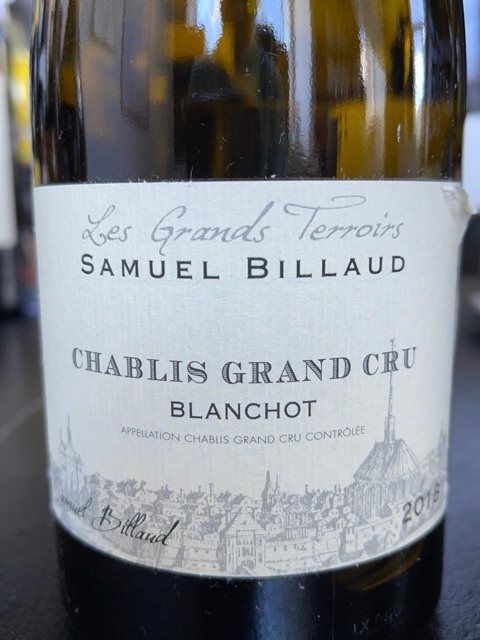 Samuel Billaud Chablis Grand Cru Blanchots 2020 (RP94)