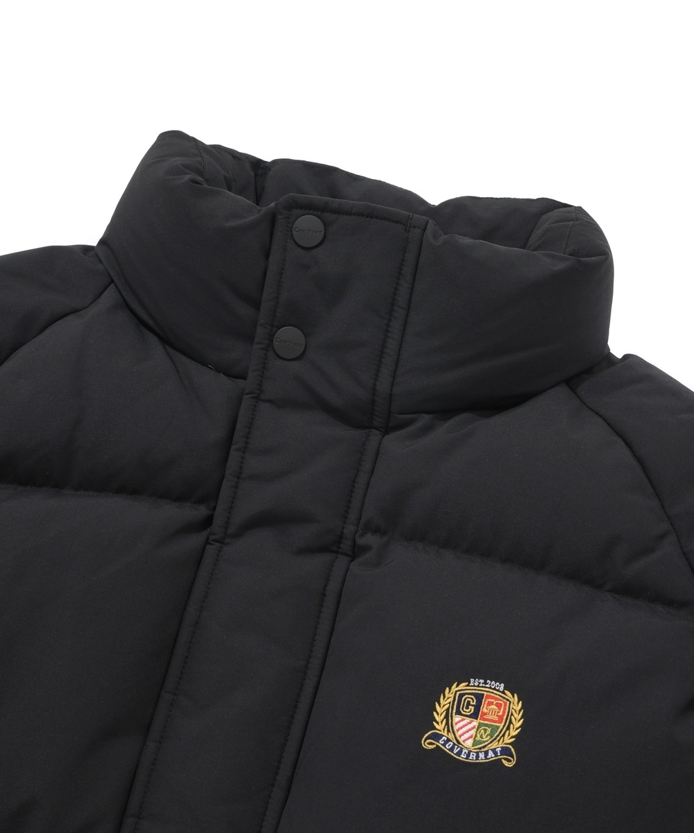 COVERNAT RDS Preppy 羽絨短款羽絨服 黑色