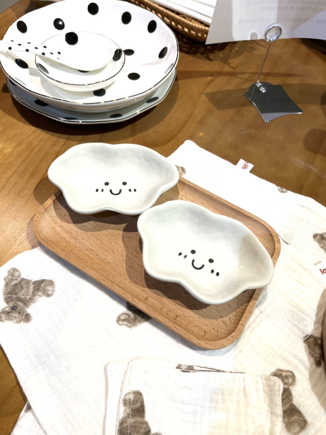 《1274》迷你陶瓷雲朵調味碟