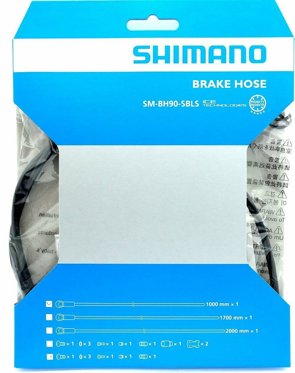 Tubo freno a disco idraulico Shimano SM-BH90-SBLS per Saint M820 18 Tubo freno a disco idraulico Shimano SM-BH90-SBLS per Saint M820 18