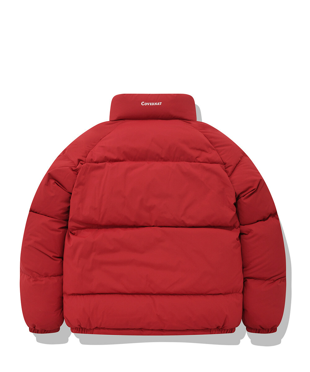 COVERNAT RDS Preppy 羽絨外套 短款 紅色