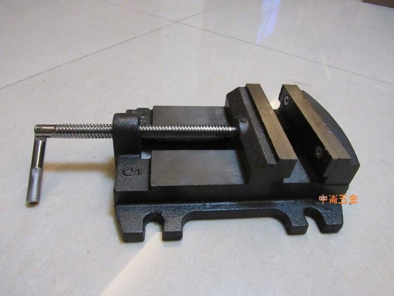 ＊中崙五金【附發票】5" 平面款鑽床萬力 桌上型萬力 5吋虎鉗 桌上夾具.固定鉗.固定夾