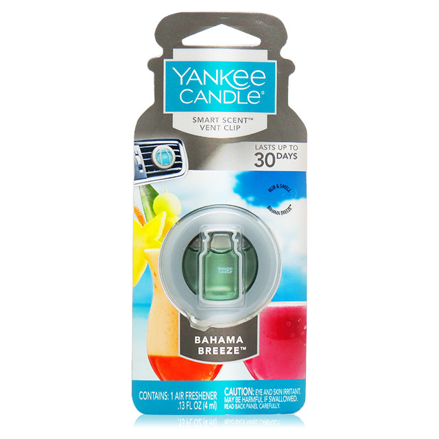 YANKEE CANDLE SMART SCENT VENT CLIP 車用香氛液體芳香夾-多款可選