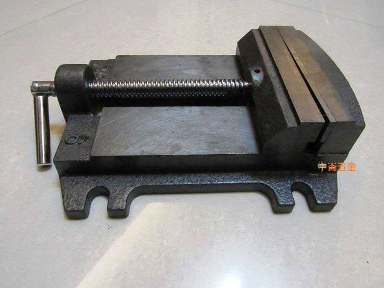 ＊中崙五金【附發票】 6" 平面款鑽床萬力 桌上型萬力 6吋虎鉗 桌上夾具.固定鉗.固定夾