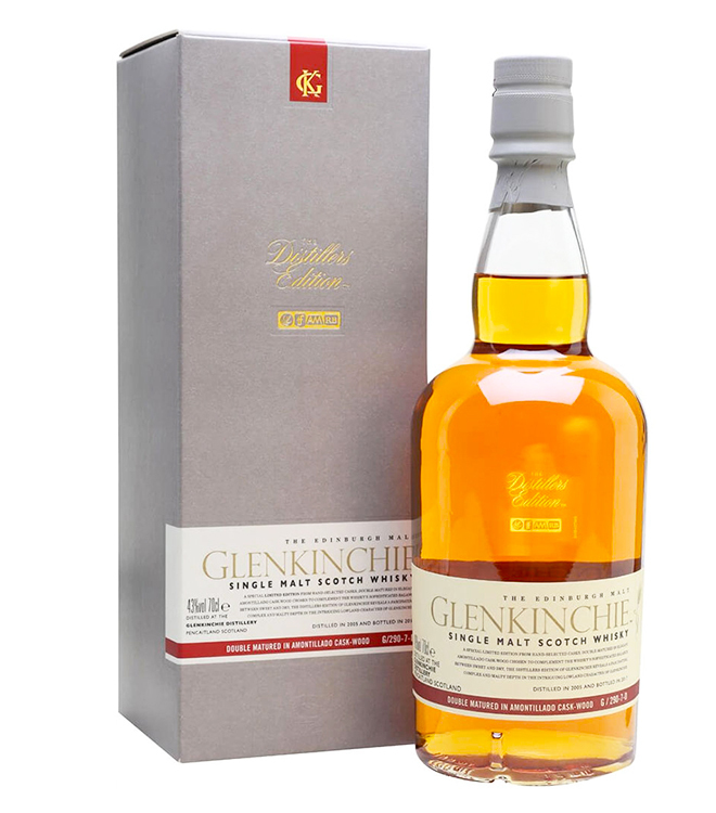 Glenkinchie 2005 (bottled 2017) Amontillado Cask Finish Distillers Edition 700mL