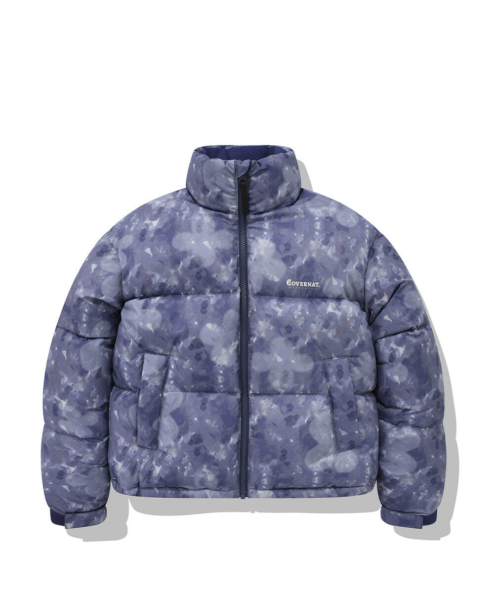 COVERNAT RDS Civic Flower 羽絨外套 短版 海軍藍 女款