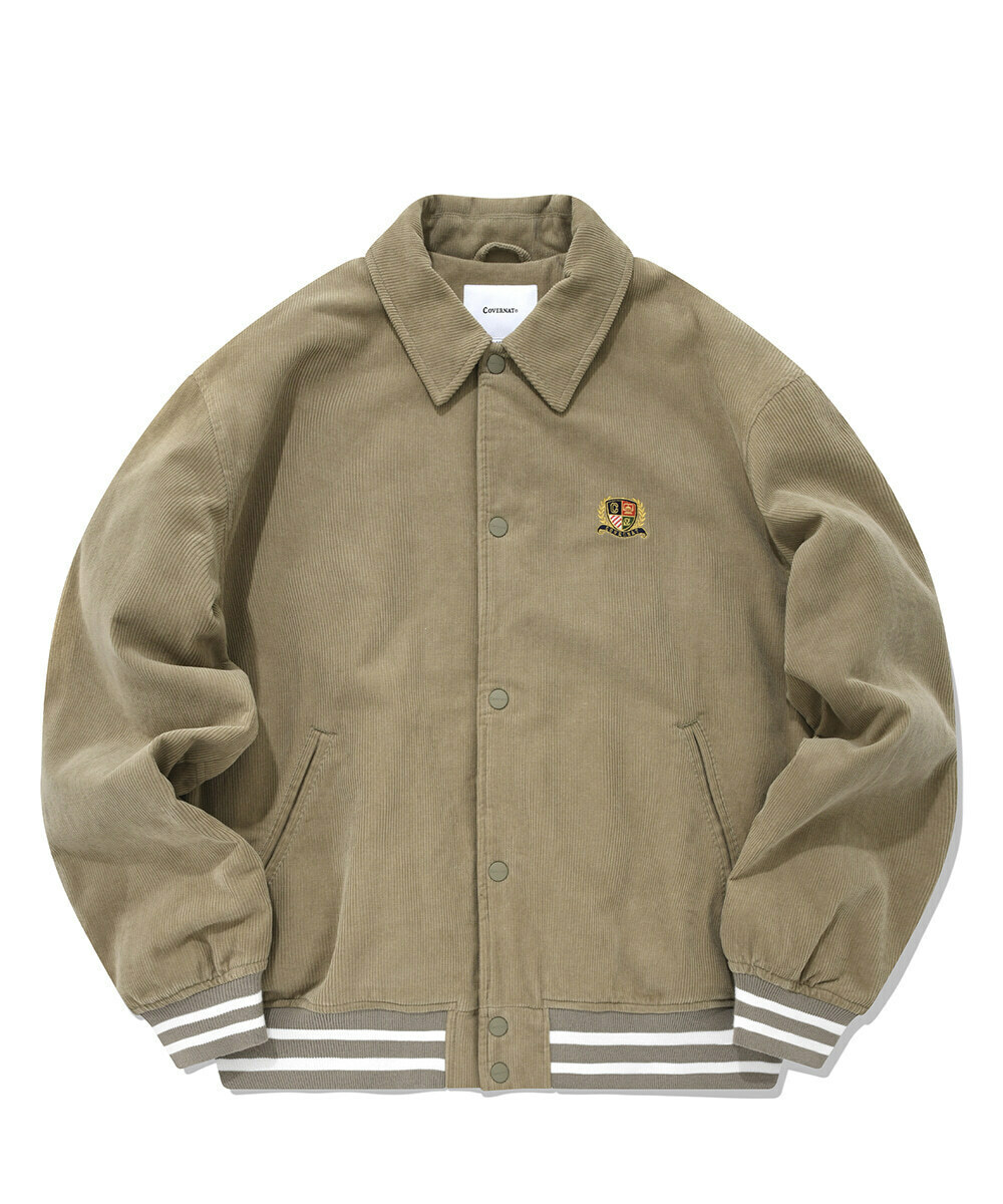 COVERNAT 學院風 夾克外套 米色