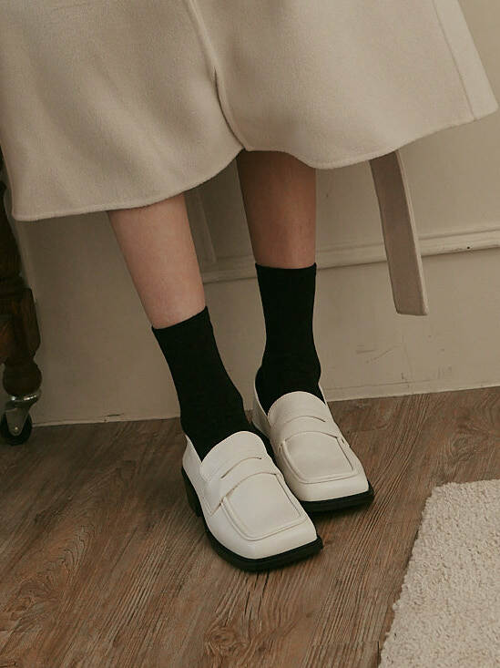 MIT素色中筒襪三入組-冷