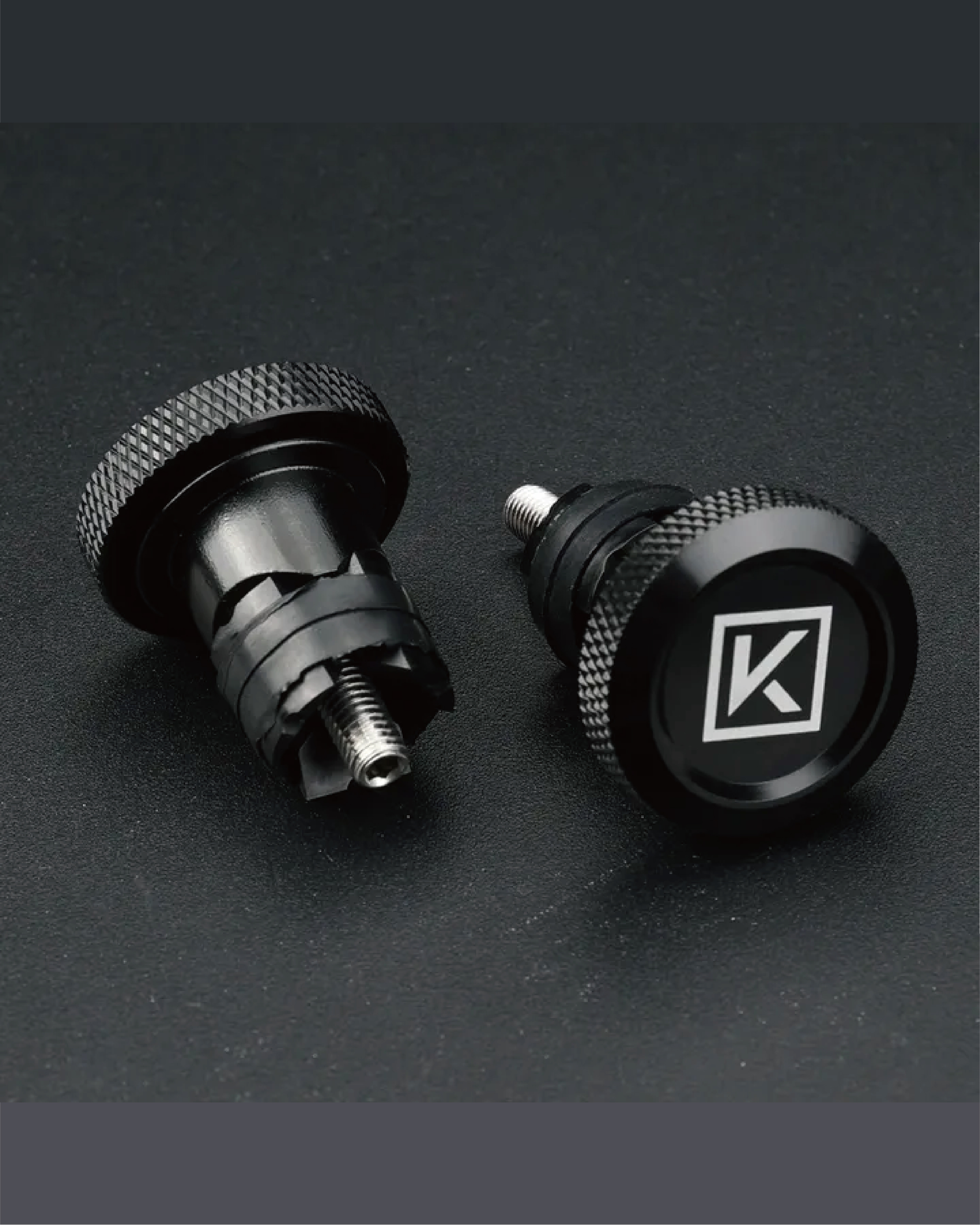 現貨【VIAK】Kobold Bar End 自行車把塞 / Black 黑