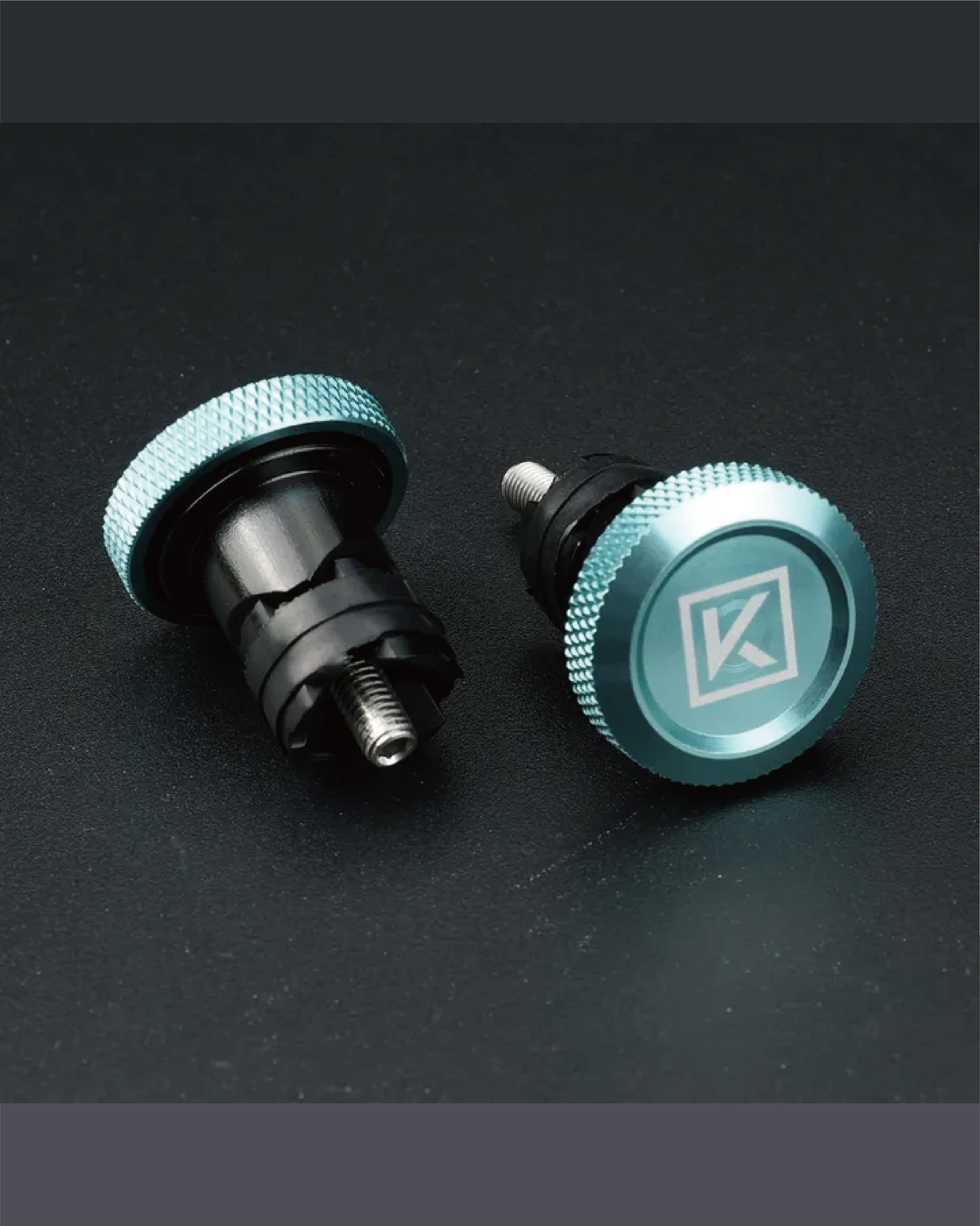 現貨【VIAK】Kobold Bar End 自行車把塞 / Pale Green 淡綠色