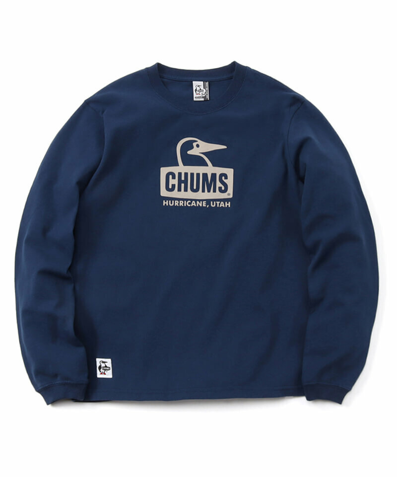 Chums Booby Face L/S T-Shirt CH01-1895 純綿 T-Shirt