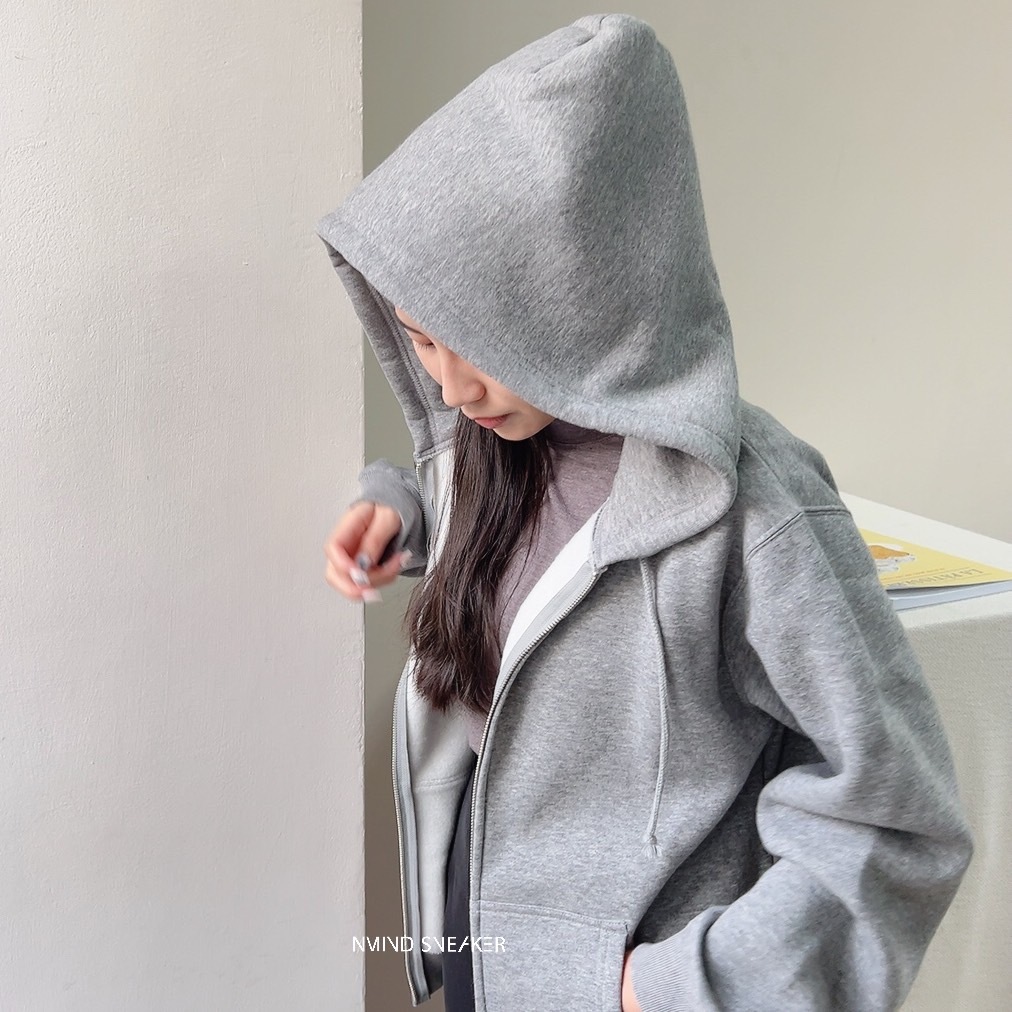 United Athle UA 連帽拉鍊外套 灰色(3562001-714)