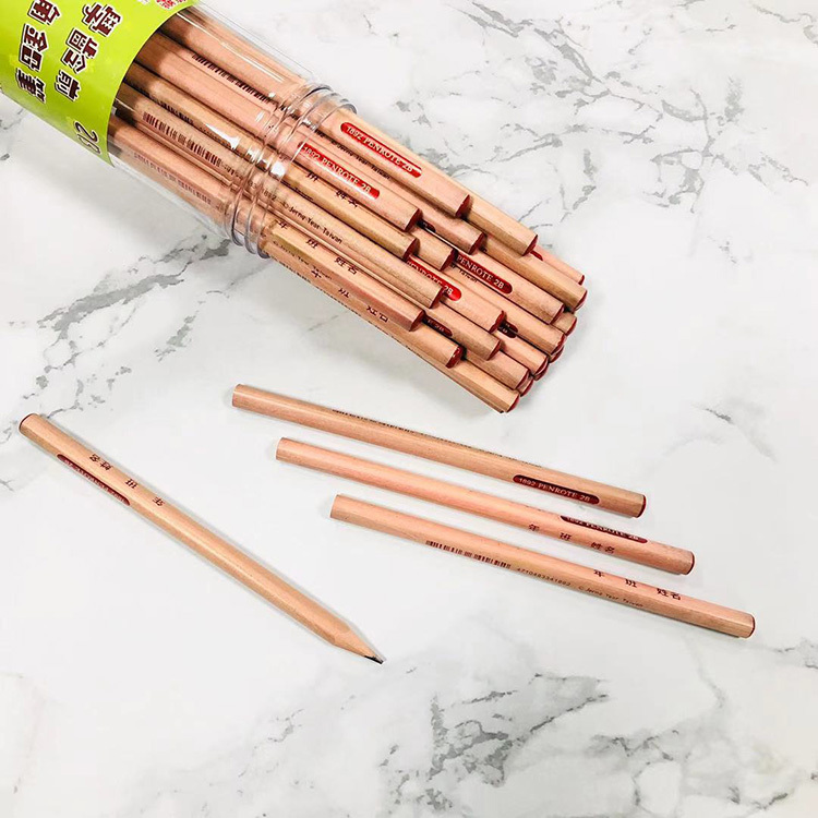 【PENROTE筆樂】學齡前2B粗三角鉛筆  （3入/36入筒裝）