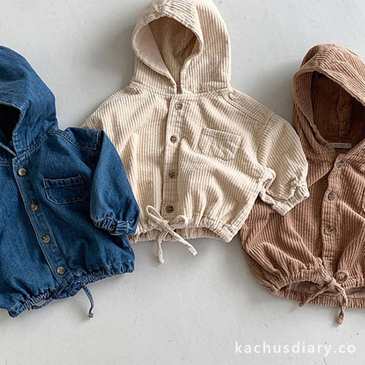 Korea Boy corduroy Jacket