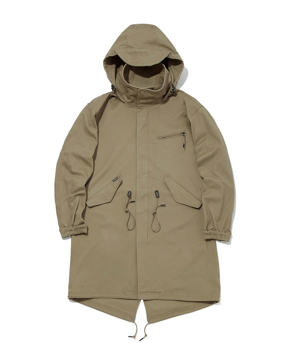 COVERNAT M65 長版大衣 外套 米色