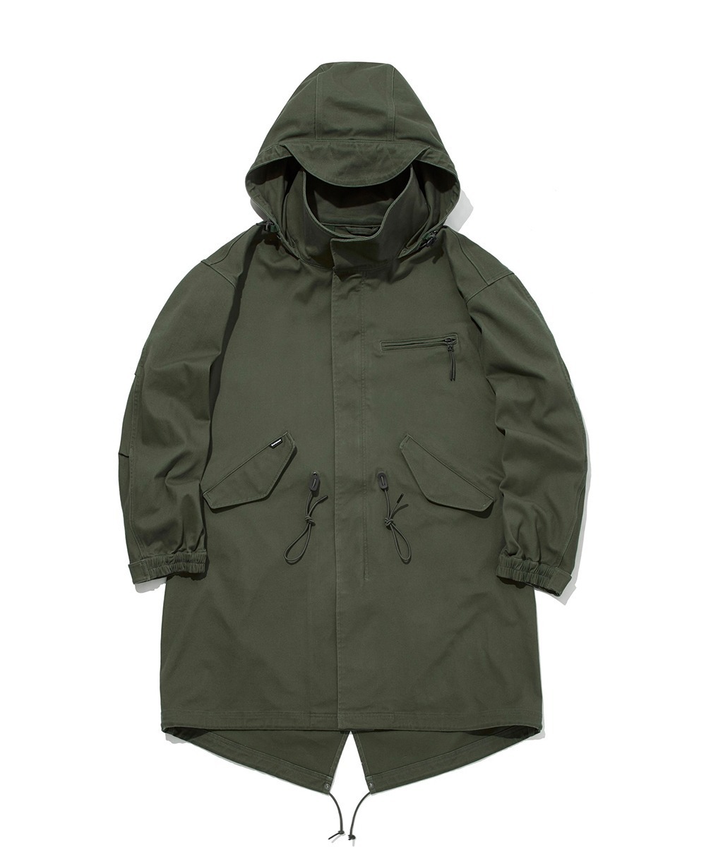 COVERNAT M65 長版大衣 外套 橄欖色