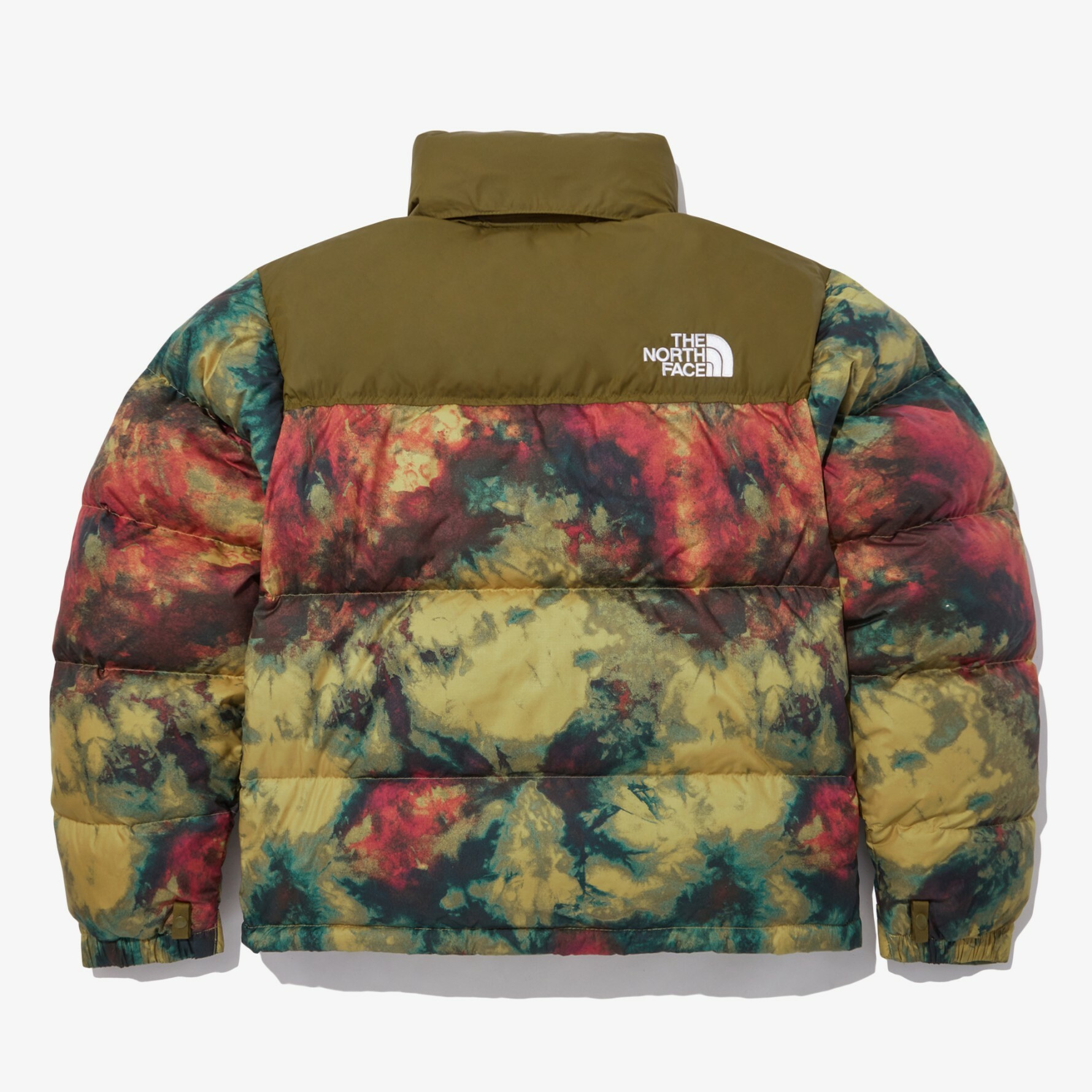 THE NORTH FACE 男 PRINTED 1996 RETRO 羽絨外套 渲染 橄欖綠 NJ1DN91B