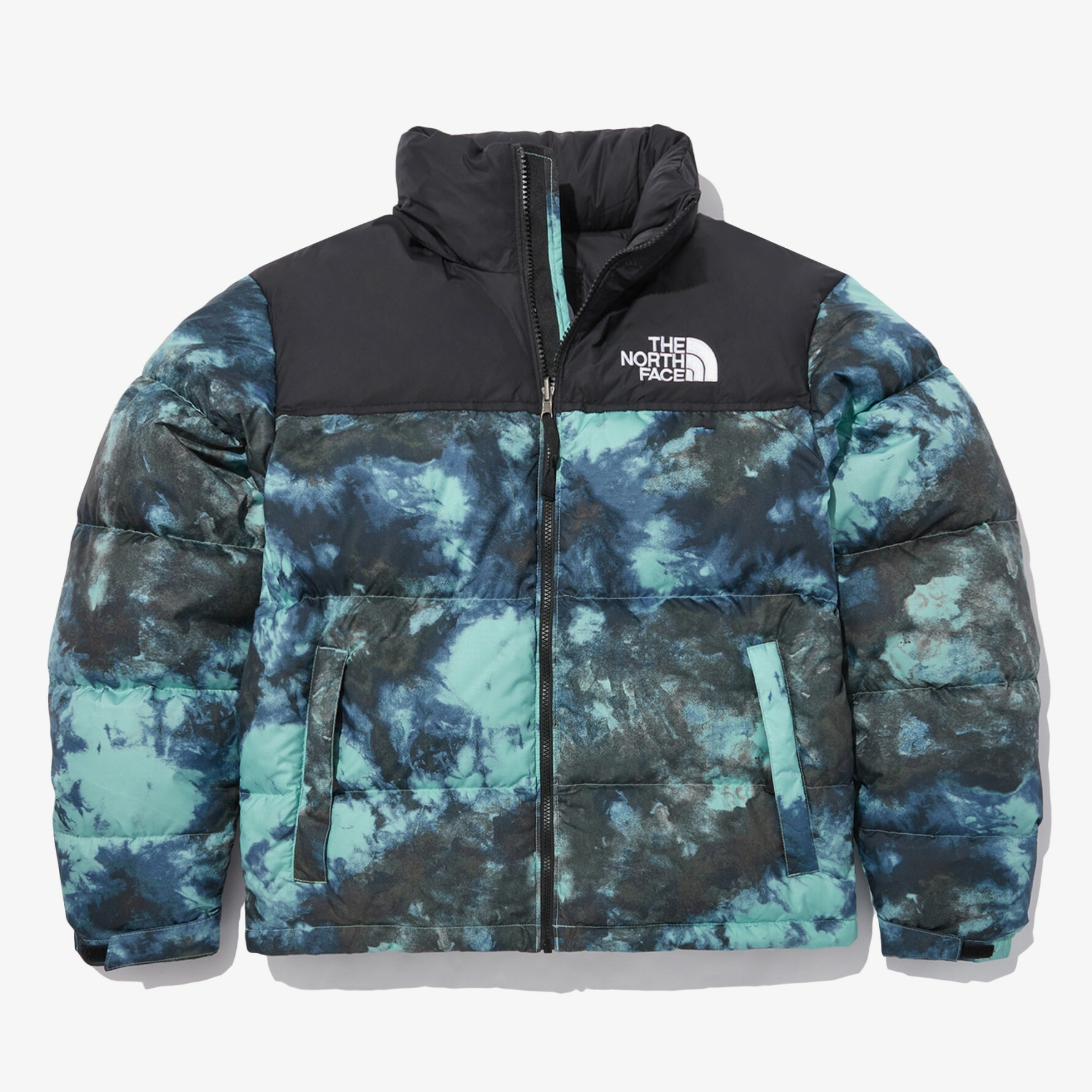 THE NORTH FACE 男 PRINTED 1996 RETRO 羽絨外套 渲染藍 NJ1DN91C