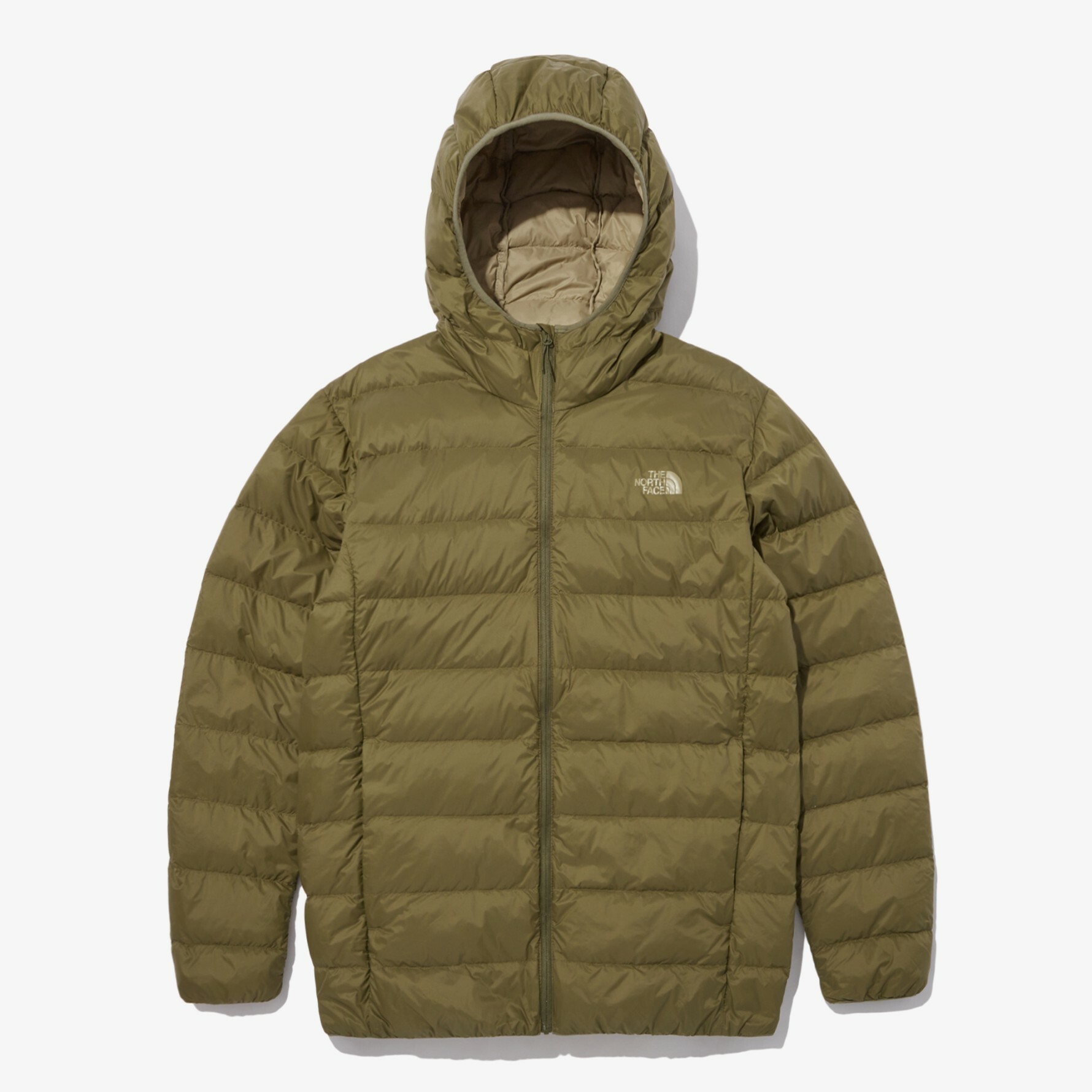 THE NORTH FACE VERMONT DOWN 輕量 連帽 羽絨外套 橄欖綠 NJ1DN69C