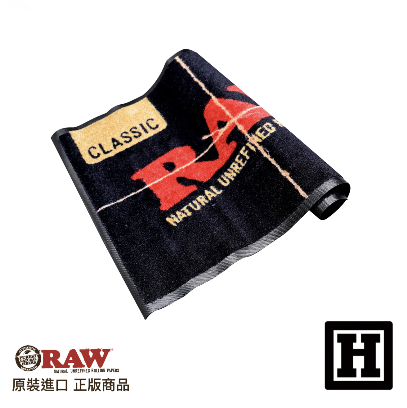 RAW Door Mat 黑標絨毛地墊