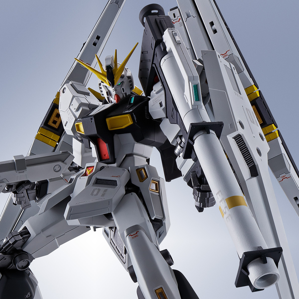 (港版) (魂SHOP限定) METAL ROBOT SPIRITS νGUNDAM DOUBLE FIN FUNNEL TYPE