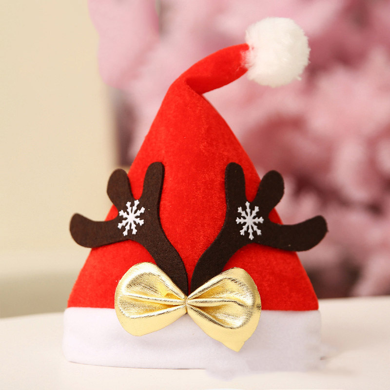 聖誕頭飾(聖誕帽式) 12.咖色鹿角帽（成人） (聖誕飾品 聖誕帽 party飾品 聖誕禮物 聖誕眼鏡 裝扮派對)